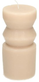 Świeca Cornelia 14cm beige