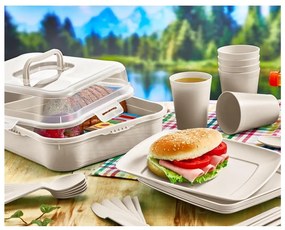 Zestaw 13 szt. naczyń outdoorowych Orion Plastic