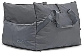Ciemnoszara torba transportowa dla psów 50x50 cm Viaggio Asphalt – MiaCara