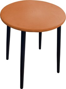Taboret TRIX stelaż metalowy STOŁEK LOFT : Kolor nogi - Czarna stożek, Kolor tkaniny - SKAJ - AL8, Typ tkaniny - Skaj
