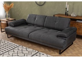 Antracytowa sofa 239 cm Mustang – Balcab Home