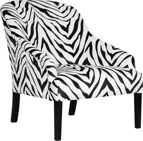 Klubowy fotel Viki w stylu glamour