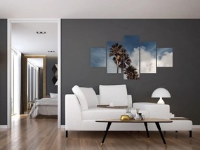 Obraz - Palmowy dramat (125x70 cm)
