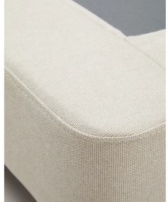 Beżowe tapicerowane łóżko dwuosobowe 150x190 cm Ofelia – Kave Home