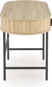 Biurko z owalnym blatem B51 Halmar