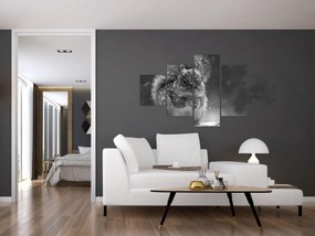 Obraz - Wiewiórka zimą (125x70 cm)