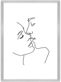 Plakat Kiss Line