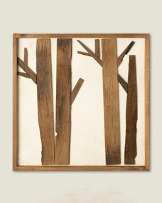Obraz Wooden Forest 62x62 cm