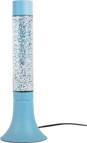 Niebieska lampa stołowa ze szklanym kloszem (wysokość 37,5 cm) Astro Glittler – Leitmotiv