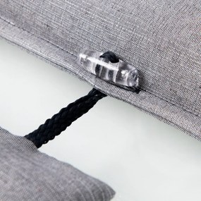 Doppler ELEGANT 2430 - poduszka na leżak ogrodowy z zagłówkiem
