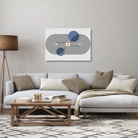 Obraz na szkle - Minimalistyczna abstrakcja N⁰3 (70x50 cm)