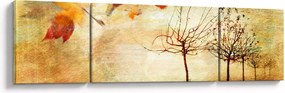 Obraz - Jesienny nastrój (170x50 cm)
