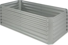 Blumfeldt Terrabox 180x90x60 cm Skrzynia na warzywa Srebrny