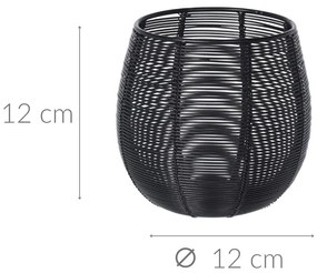 Świecznik na tealight, metalowy