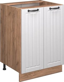 Szafki kuchenne biały domek wiejski 60x51.6x82 fame-line