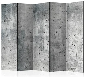 Parawan jednostronny Tła i desenie 225x172 cm 5-częściowy czarny ARTGEIST B