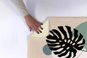 Dywanik łazienkowy antypoślizgowy Dywanik łazienkowy antypoślizgowy Liść Paproć