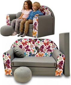 Kanapa/sofka Dla Dziecka, Piankowa Rozkładana 160cm - A33