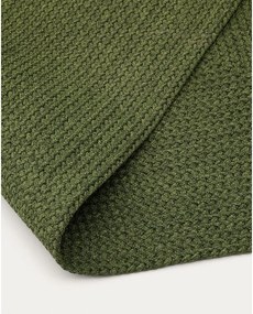 Zielony dywan odpowiedni na zewnątrz z włókien z recyklingu 160x230 cm Despas – Kave Home