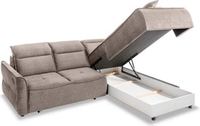Narożnik MURILLO L z elektryczną regulacją siedziska Prawostronny w tkaninie VOGUE 02 WERSAL