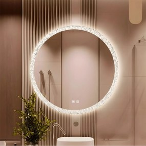 LUSTRO ŚCIENNE LED KRYSZTAŁOWE 80cm 108