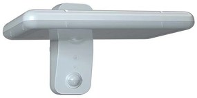 LED solarny kinkiet z czujnikiem LED/15W/3,2V 4000K/6000K IP65 biały