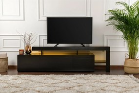 Stolik pod telewizor Beliz Wood Black