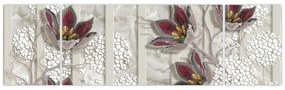 Obraz - Kwiaty dekoracyjne (170x50 cm)