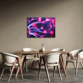 Abstrakcyjny fioletowy obraz (70x50 cm)