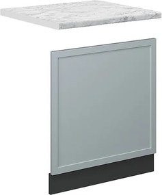 Panel przedni jasnoniebiesko-szary 60x1.6x67.4 fame-line