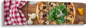 Obraz pizzy (170x50 cm)