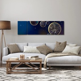 Obraz bąbelków (170x50 cm)