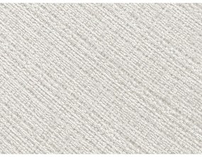 Biały narożnik z tkaniny szenilowej (prawostronny/z szezlongiem) Leonore – Bobochic Paris