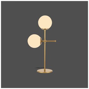 Lampa stołowa w kolorze złota Squid Lighting Kruva, wys. 55 cm