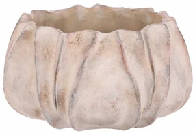 Osłonka betonowa na doniczkę L, beżowy, 30 x 17 cm, 30 cm