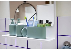 Zielony organizer łazienkowy na waciki z żywicy polimerowej Tom Tailor T-Color Bath – Wenko