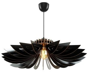 Czarna lampa wisząca ø 68 cm – Opviq lights