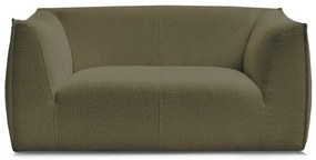 Zielona sofa z materiału bouclé 170 cm Giorgia – Bobochic Paris