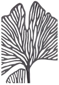 Metalowa figurka (wysokość 48 cm) Leaf – Light &amp; Living