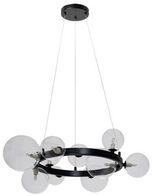 Lampa Wisząca APP1159-10CP Czarna