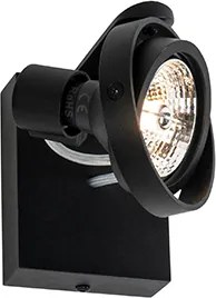 Nowoczesny reflektor czarny - Master 70