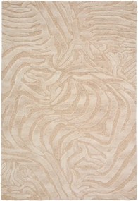 Beżowy dywan z mieszanki wełny tkany ręcznie 200x300 cm Tribet – Kave Home