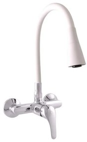 RAV Slezák SA002.5/13CB - Bateria zlewozmywakowa SAZAVA 32,3 cm biały/błyszczący chrom