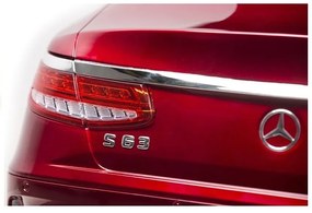 Auto na akumulator mercedes s63 czerwony lakierowany