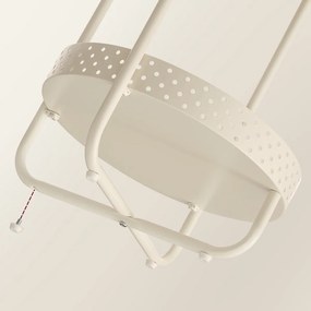 Stolik pomocniczy E1015 CRM, kremowy