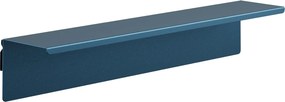 Metalowa półka ścienna Modern Joanne 70 cm, kolor granatowy