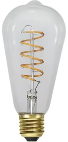 Żarówka filamentowa LED ze ściemniaczem o ciepłej barwie z gwintem E27, 4 W Spiral Filament – Star Trading