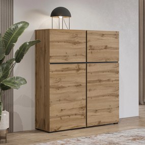 Komoda INCROCIO 119 cm do Salonu Sypialni Dąb wotan