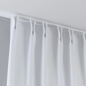 Zasłona na haczykach flex podwójnych