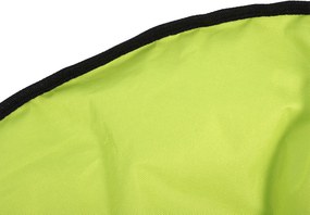 Outsunny Składany Fotel, Fotel Kempingowy, Fotel Ogrodowy, Fotel Obity, Metal + Materiał Oxford, 80 x 80 x 75 cm, Kolor Żółty